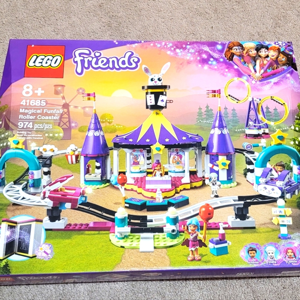 *NEW* Lego Friends Magical Funfair Roller Coaster (41685)